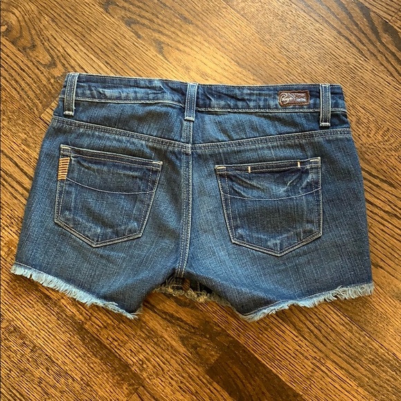 Paige Denim Cutoff Shorts - Picture 5 of 7